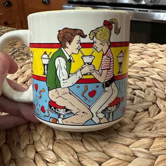 RARE Vintage 1986 Willitts "Soda Shop" Mug - Picture 2 of 7